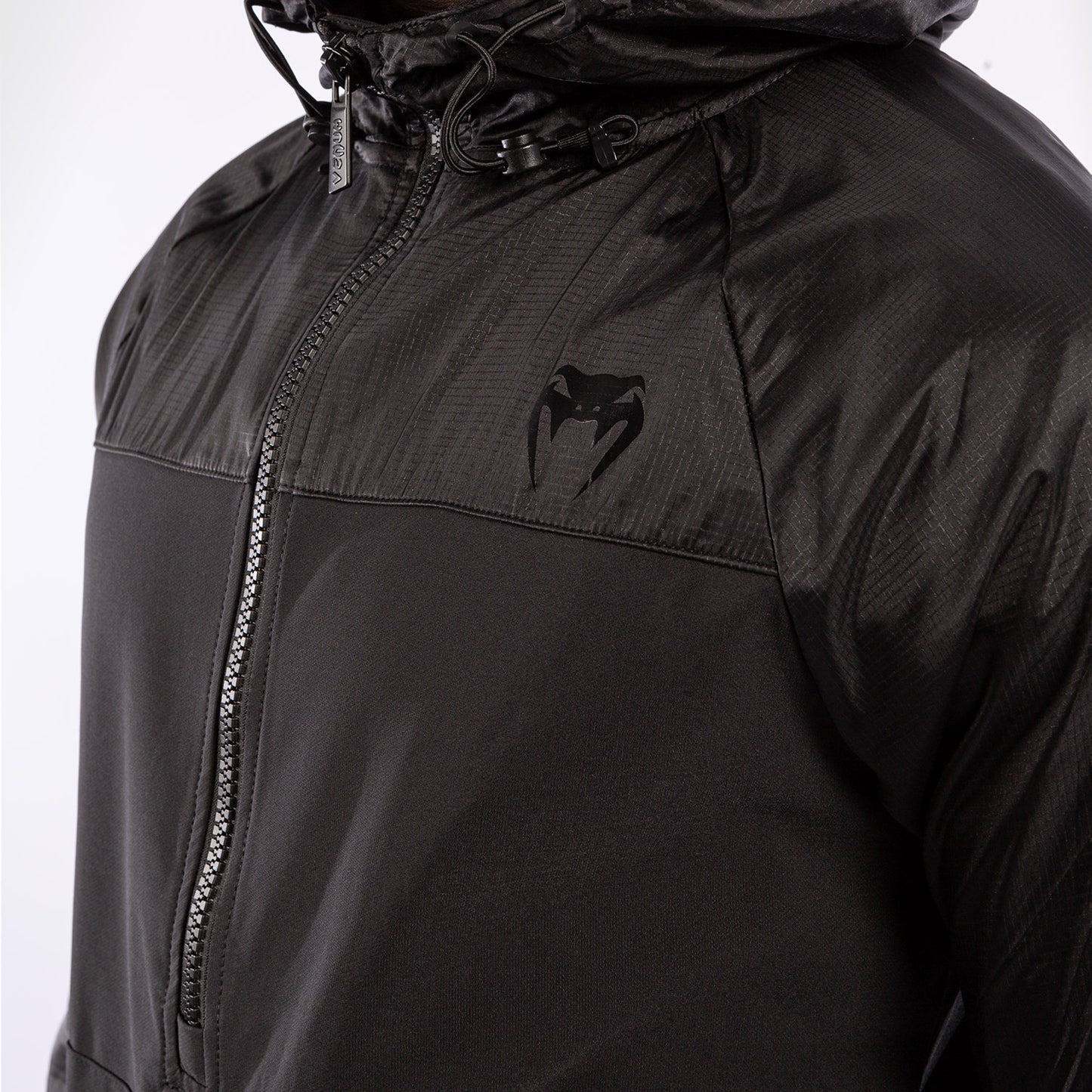 Venum Laser XT Hoodie - Scwharz/Scwharz