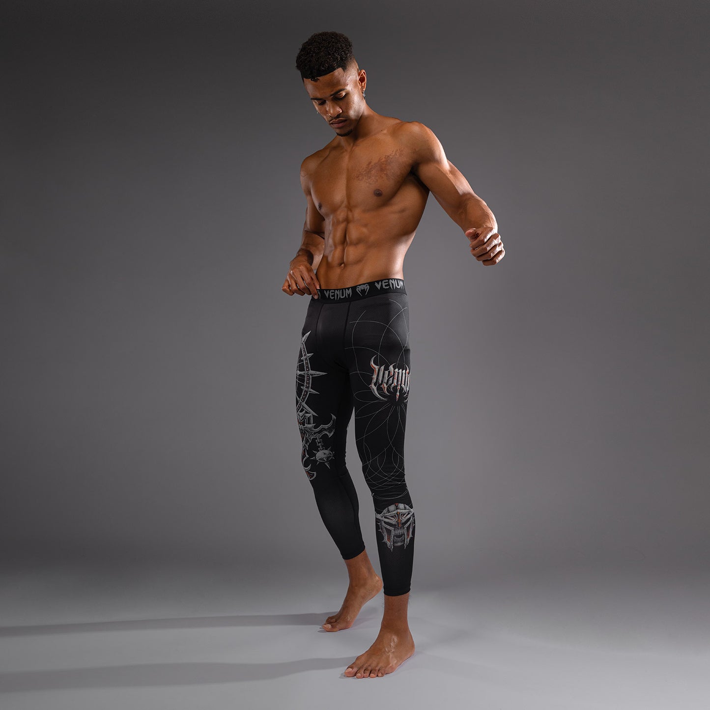 Venum Gladiator 5.0 Herren Spats - Schwarz/Silber