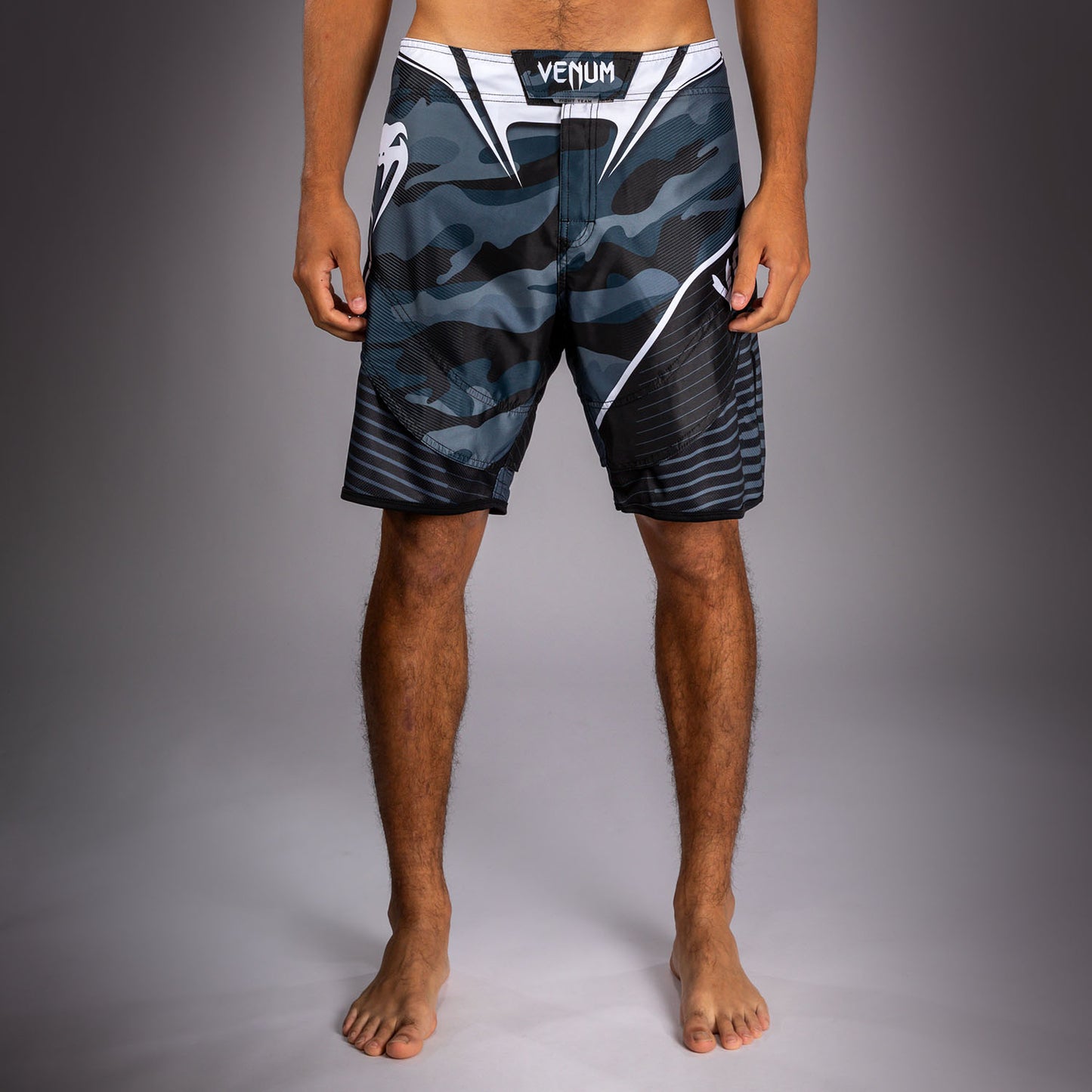 Venum Camo Hero Fightshorts - Dunkelmarineblau/Blau