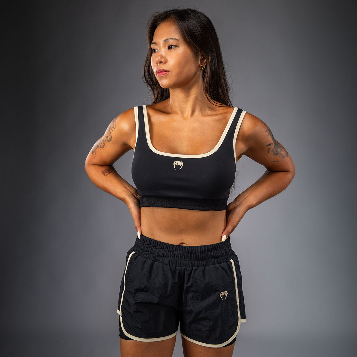 Venum Viper Damen Sport-BH - Schwarz