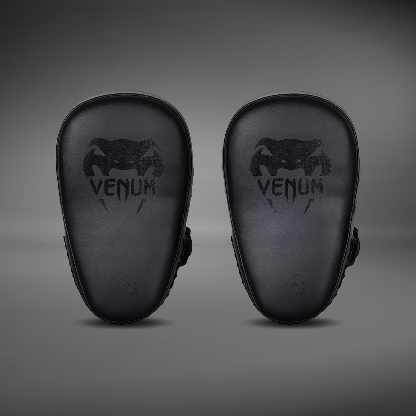 Venum Elite Big Handpratzen - Schwarz/Schwarz (Paar)