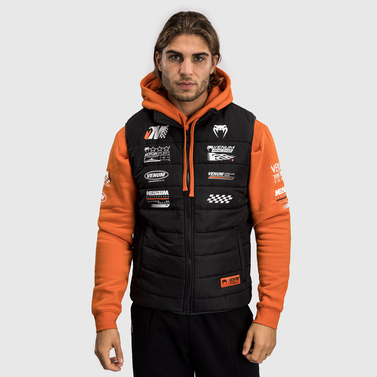 Venum Motorsports Daunenjacke - Tiefschwarz