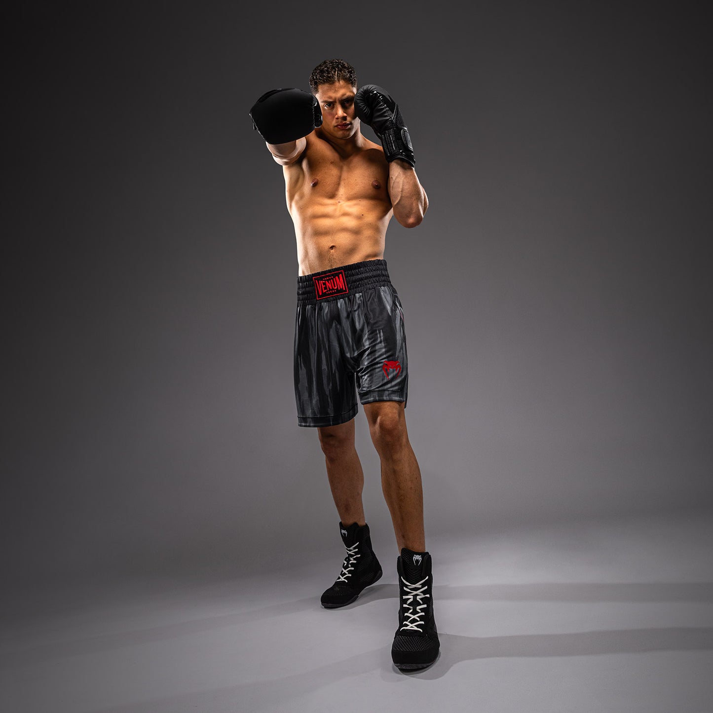 Venum Demon Boxshorts - Schwarz/Grau