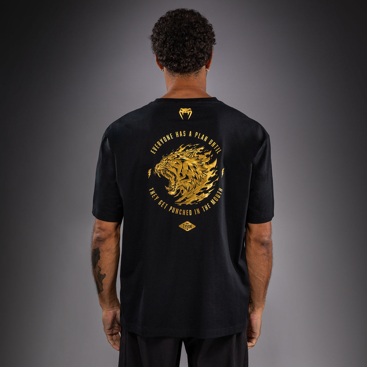 Venum x Mike Tyson Tiger T-Shirt - Schwarz/Gold