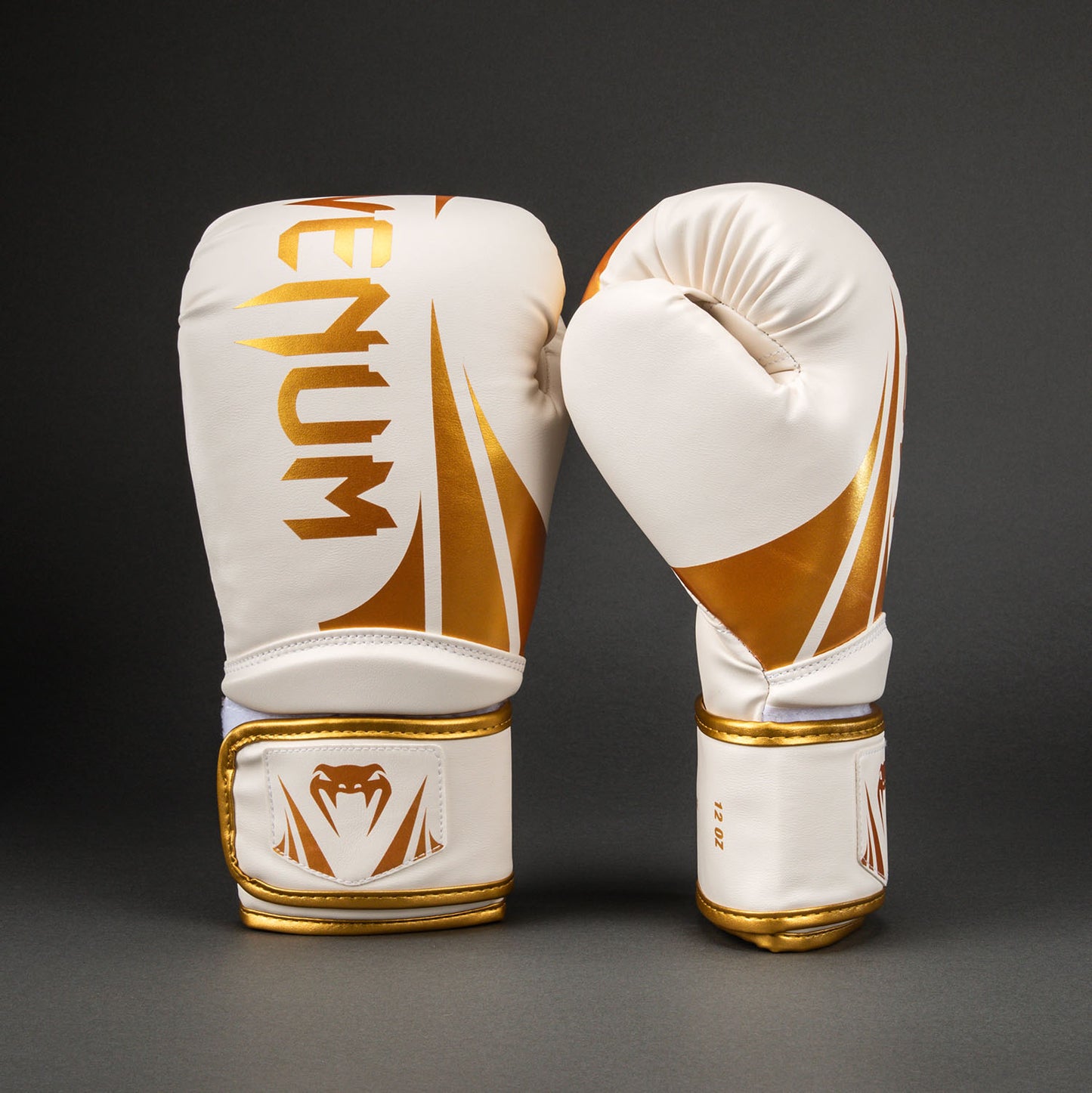 Venum Challenger 2.5 Boxhandschuhe – Weiß/Gold