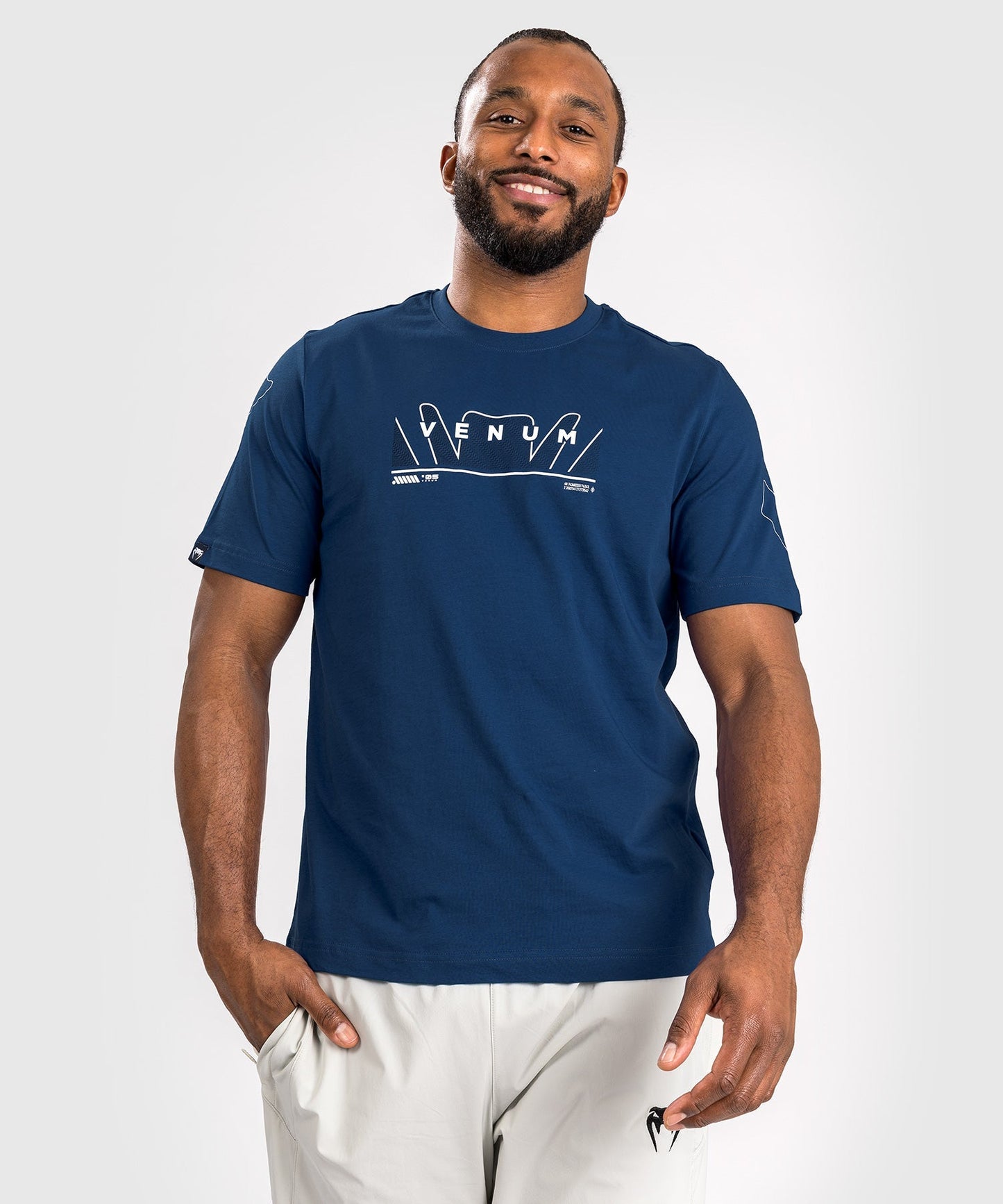 Venum Snake Print T-Shirt - Marineblau