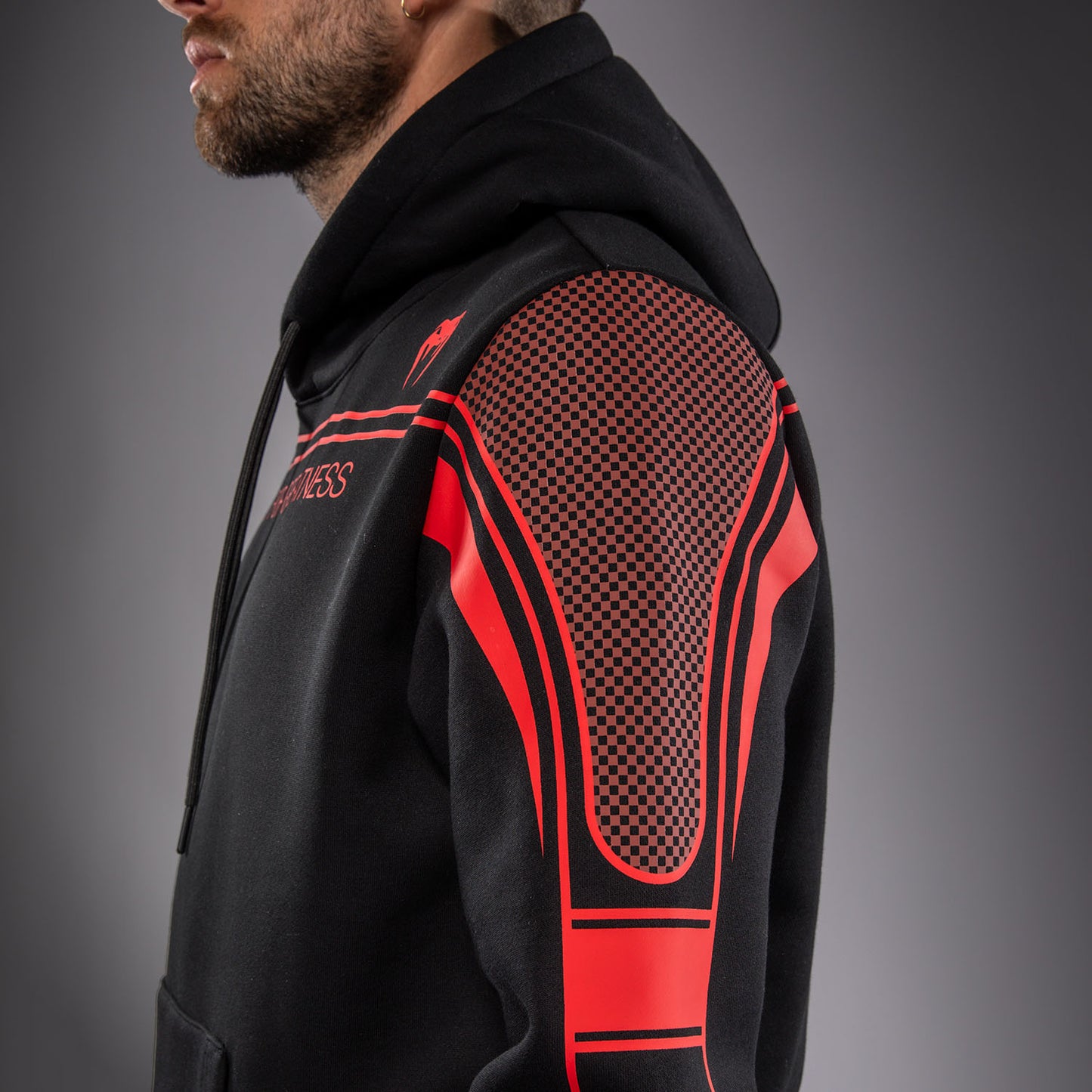 Venum UFC Unity by Venum Authentic Fight Week Herren-Kapuzenpullover - Schwarz