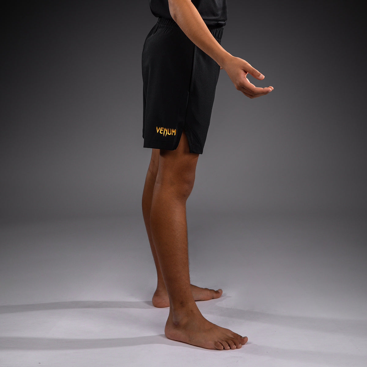 Venum Contender Trainingsshorts für Kinder - Schwarz/Gold