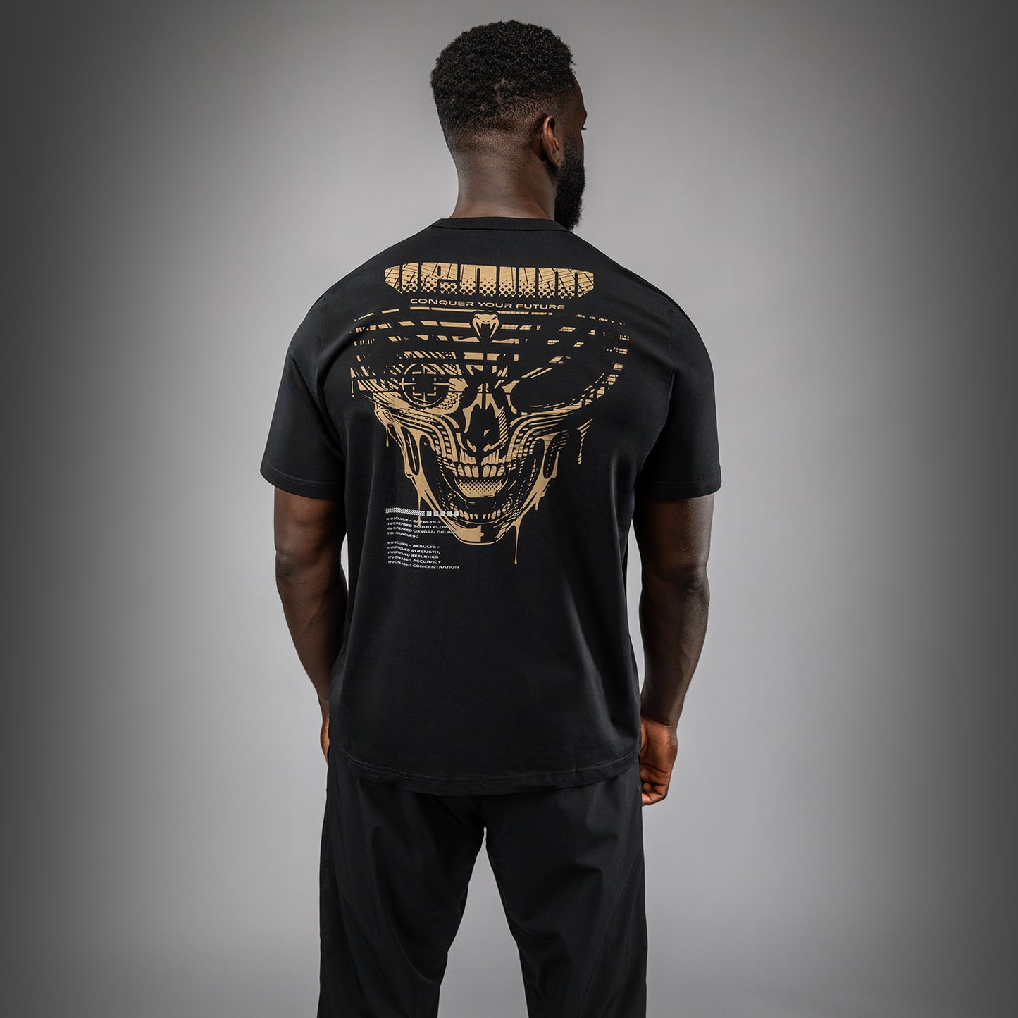 Venum Invader T-Shirt - Schwarz/Sand