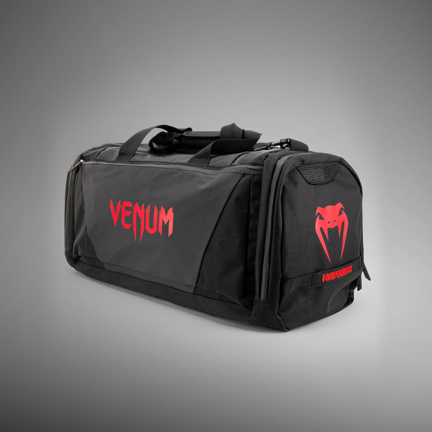 Venum Trainer Lite Evo Sporttasche (48L) – Schwarz/Rot