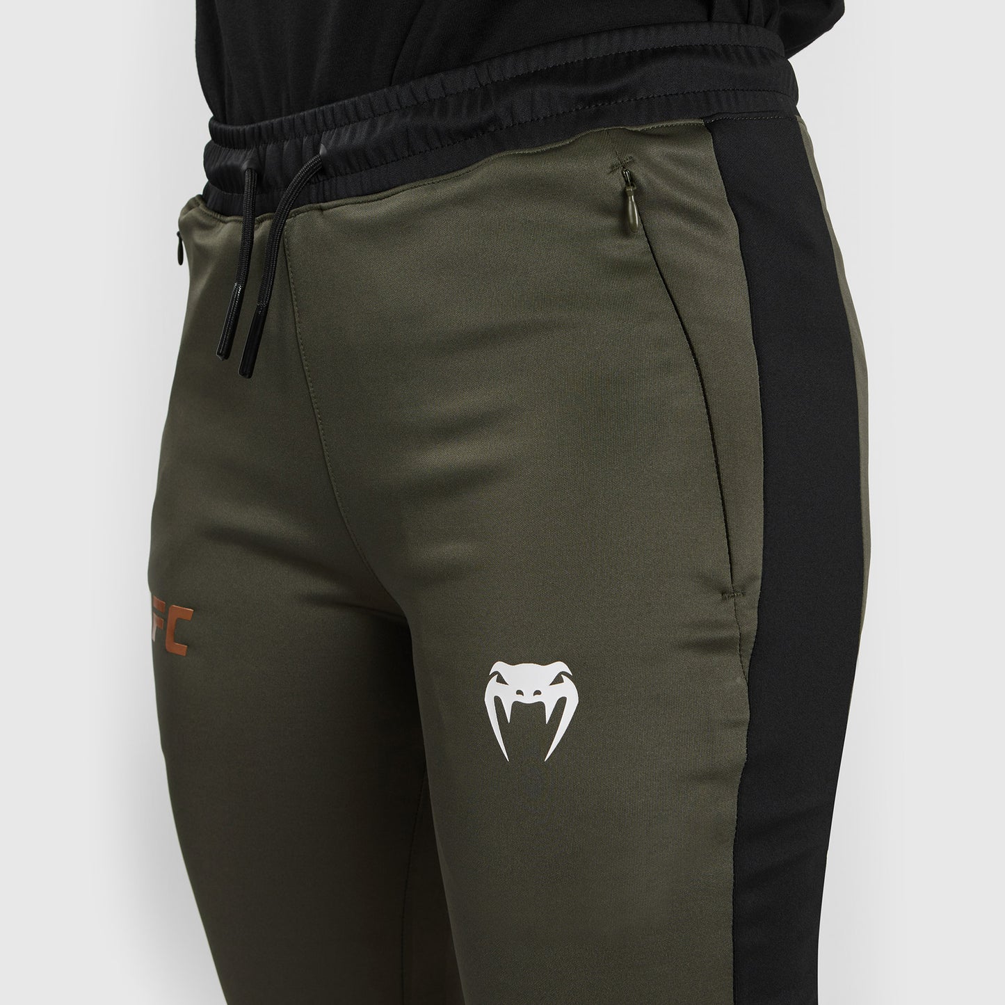 UFC Adrenaline by Venum Fight Week Performance-Jogginghose für Frauen - Khaki/Bronze