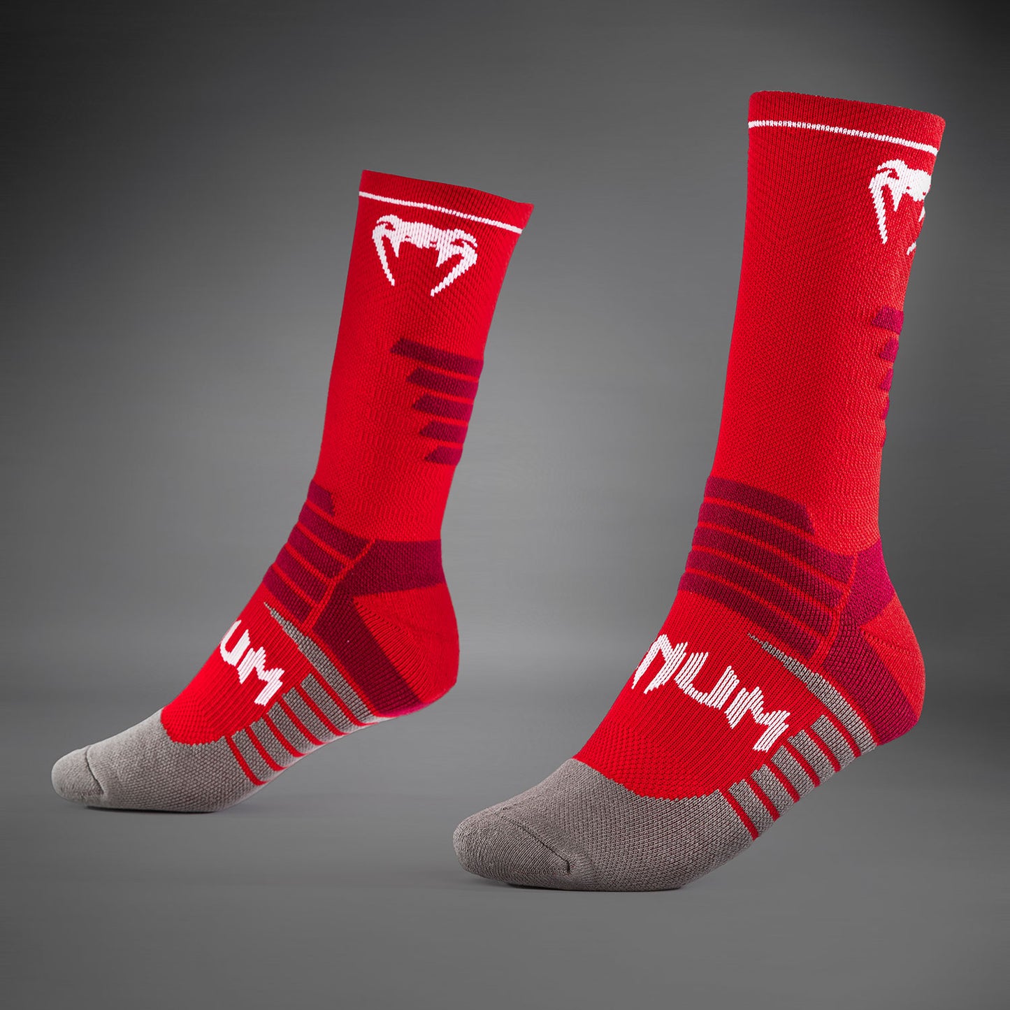 Venum Elite Performance Socken - Rot/Weiß