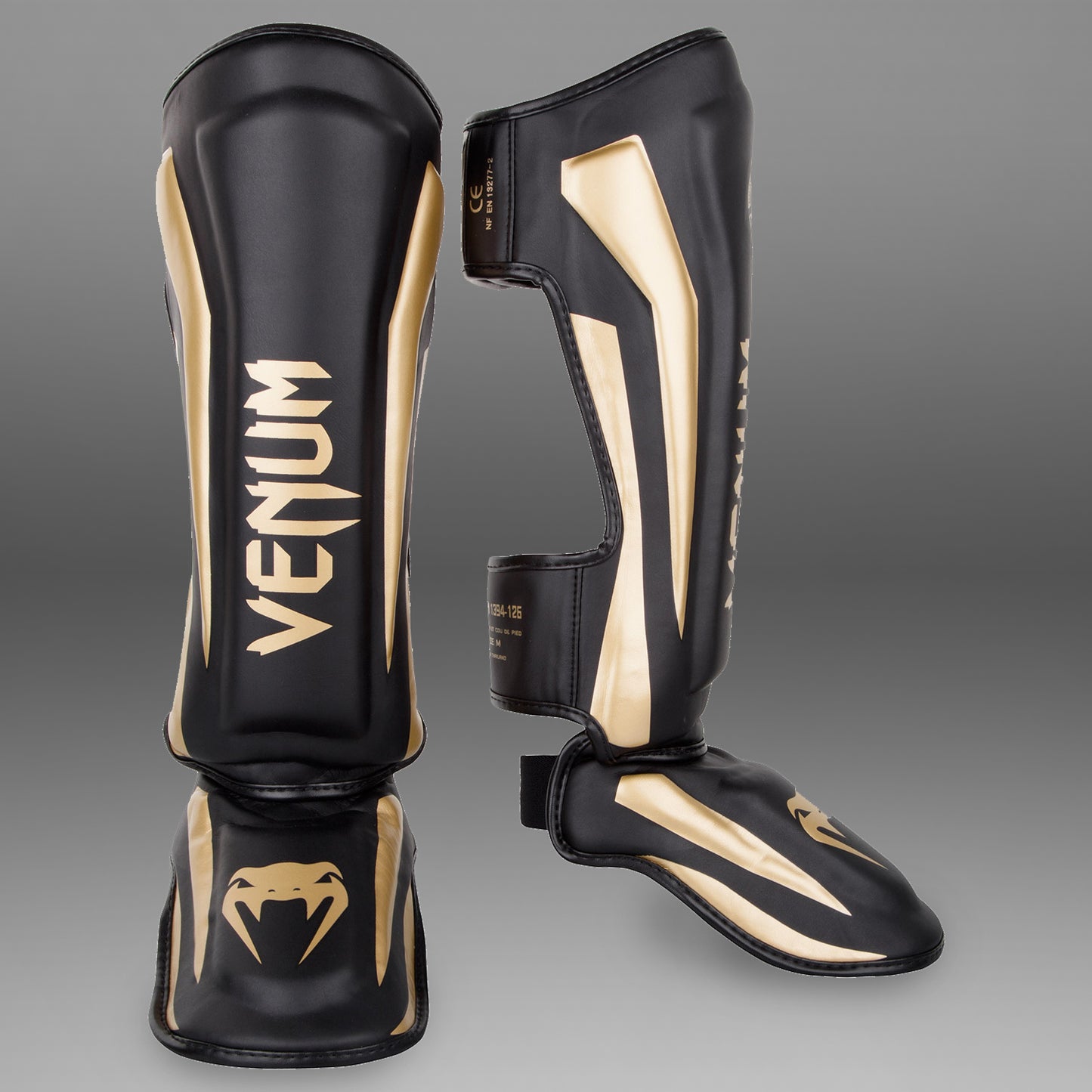 Venum Elite Standup Schienbeinschützer - Schwarz/Gold