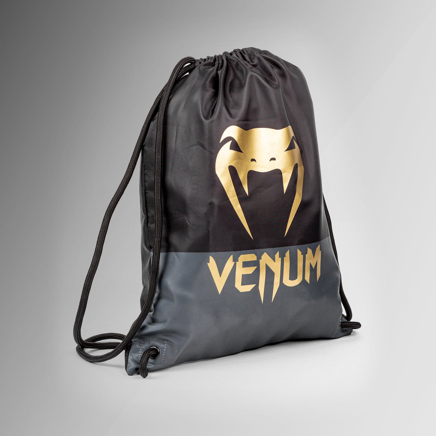 Venum Classic Sporttasche mit Kordelzug (20-25L) – Schwarz/Gold