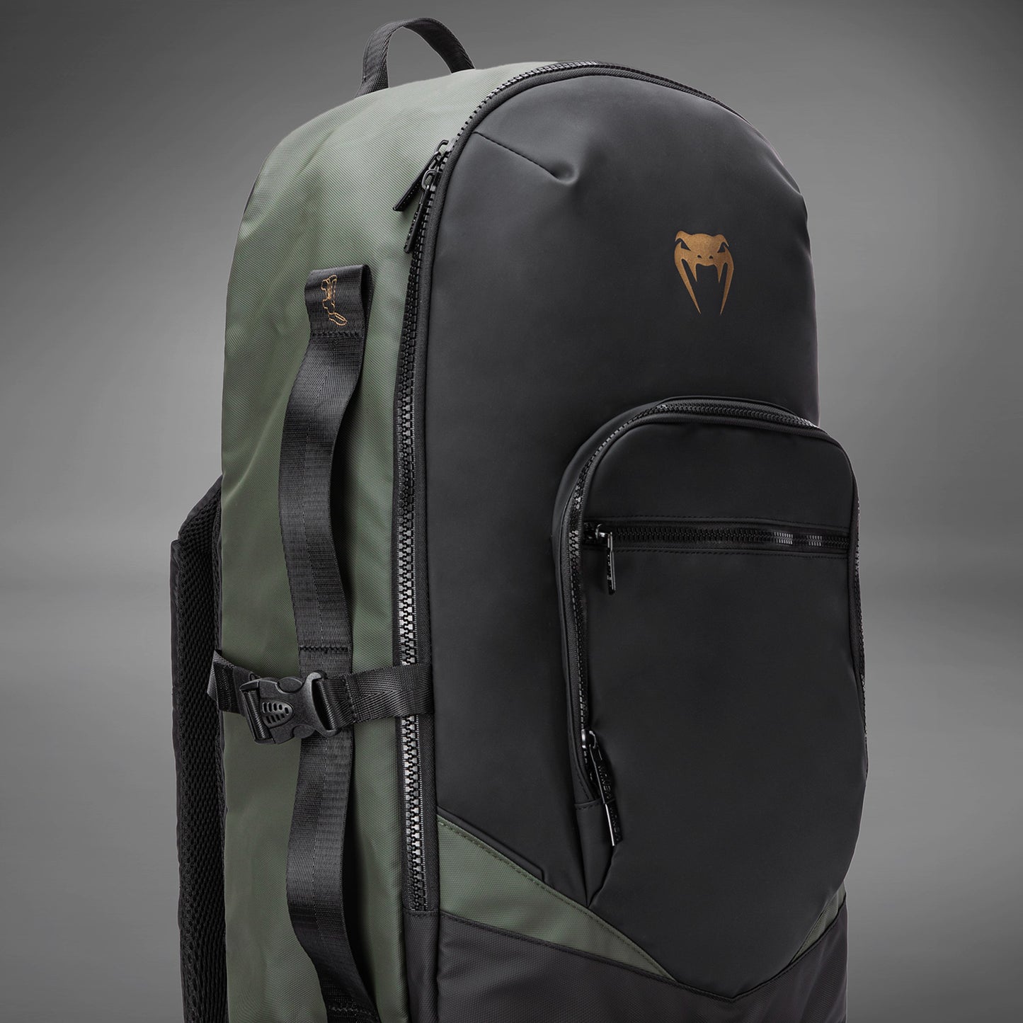 Venum Evo 2 Xtrem Rucksack (50-63L) – Schwarz/Khaki