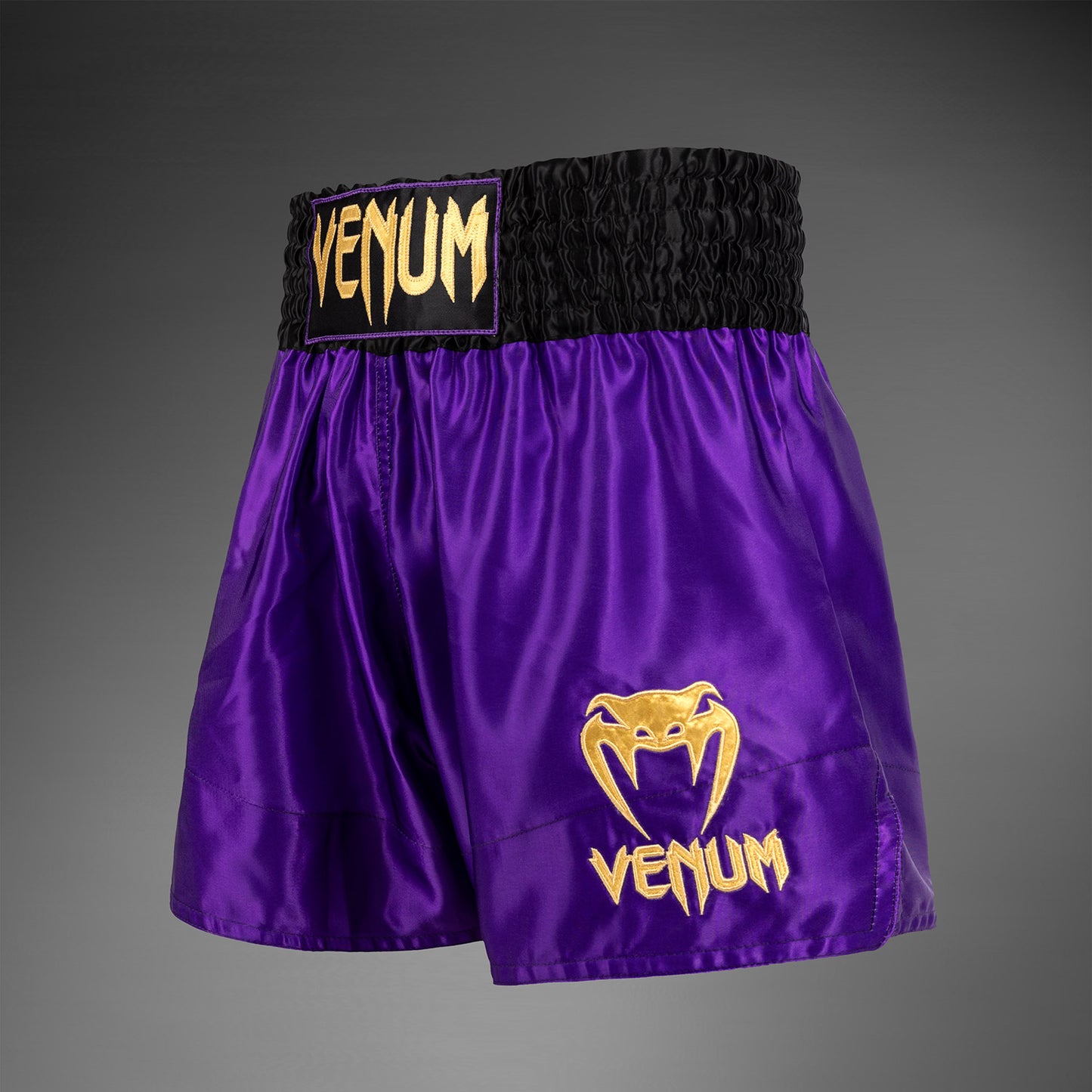 Venum Classic Muay Thai Shorts - Dunkel Lila