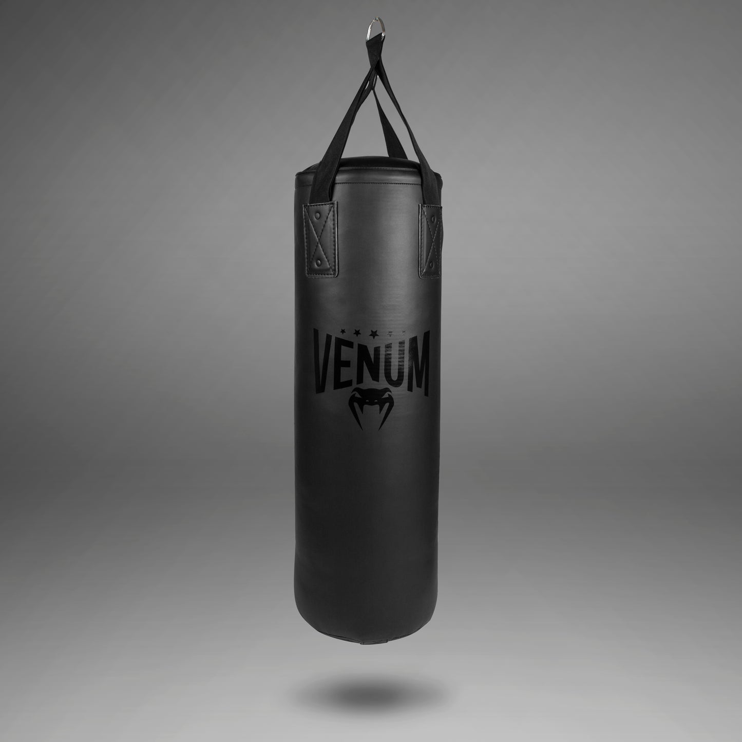 Venum Origins Boxsack - Schwarz/Schwarz (inkl. Deckenhalterung)