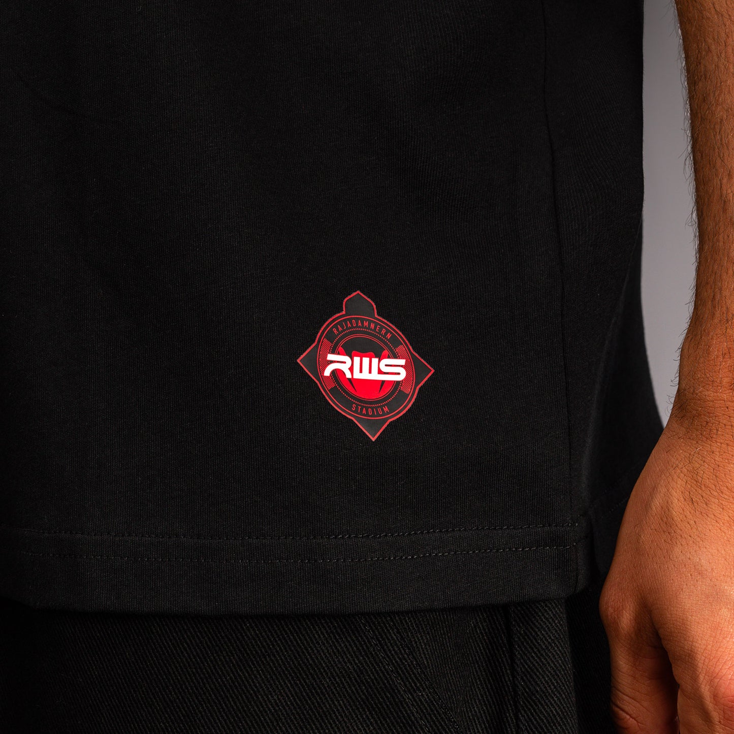 Venum x RWS 2.0 T-Shirt – Schwarz/Rot