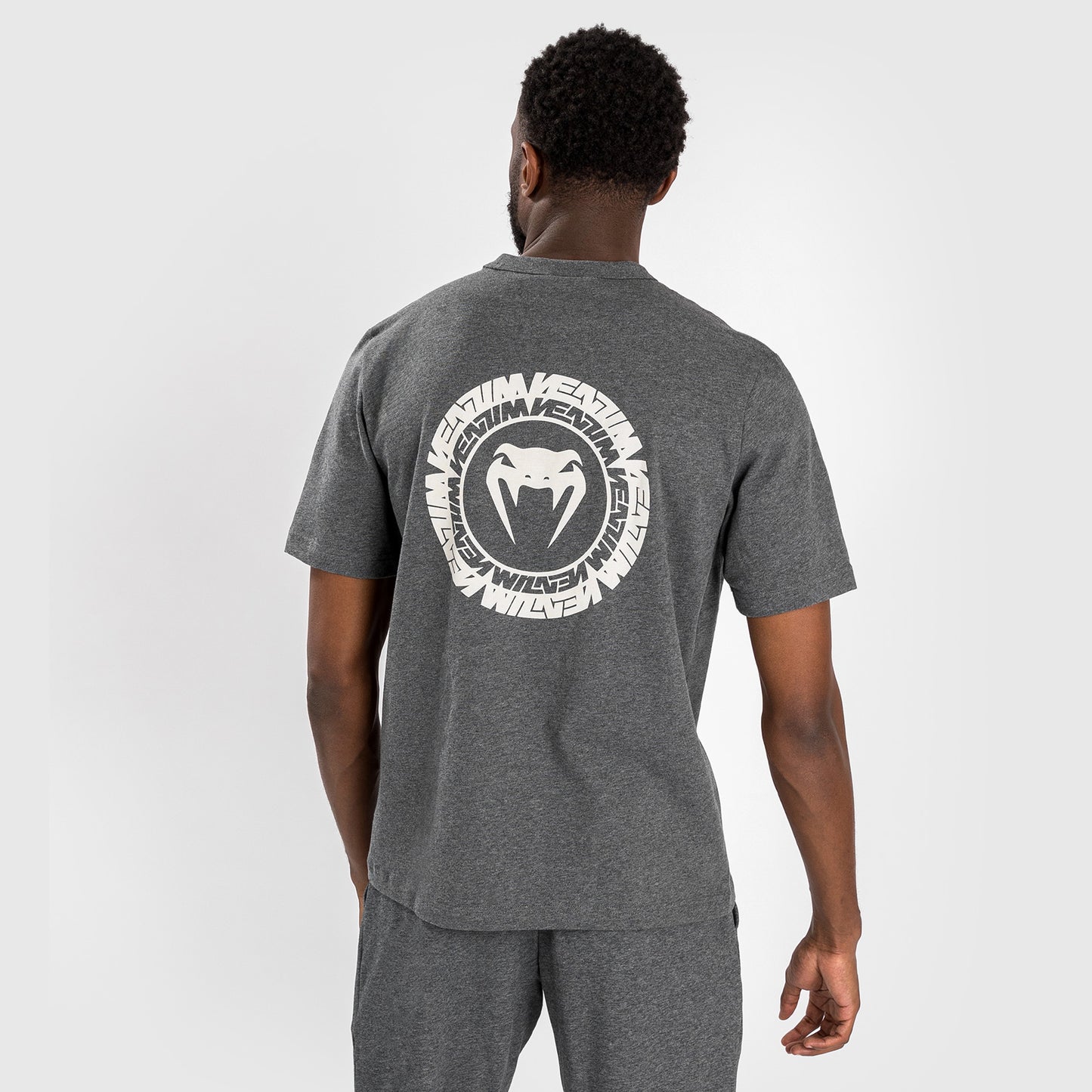 Venum Vortex XL Herren T-Shirt - Dunkelgrau Meliert