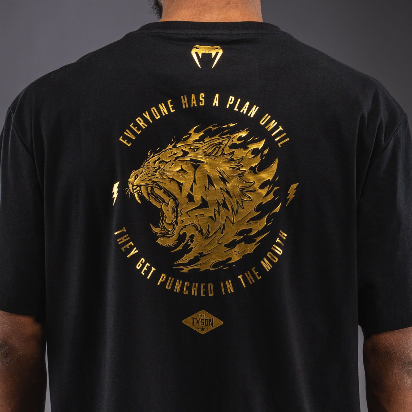 Venum x Mike Tyson Tiger T-Shirt - Schwarz/Gold