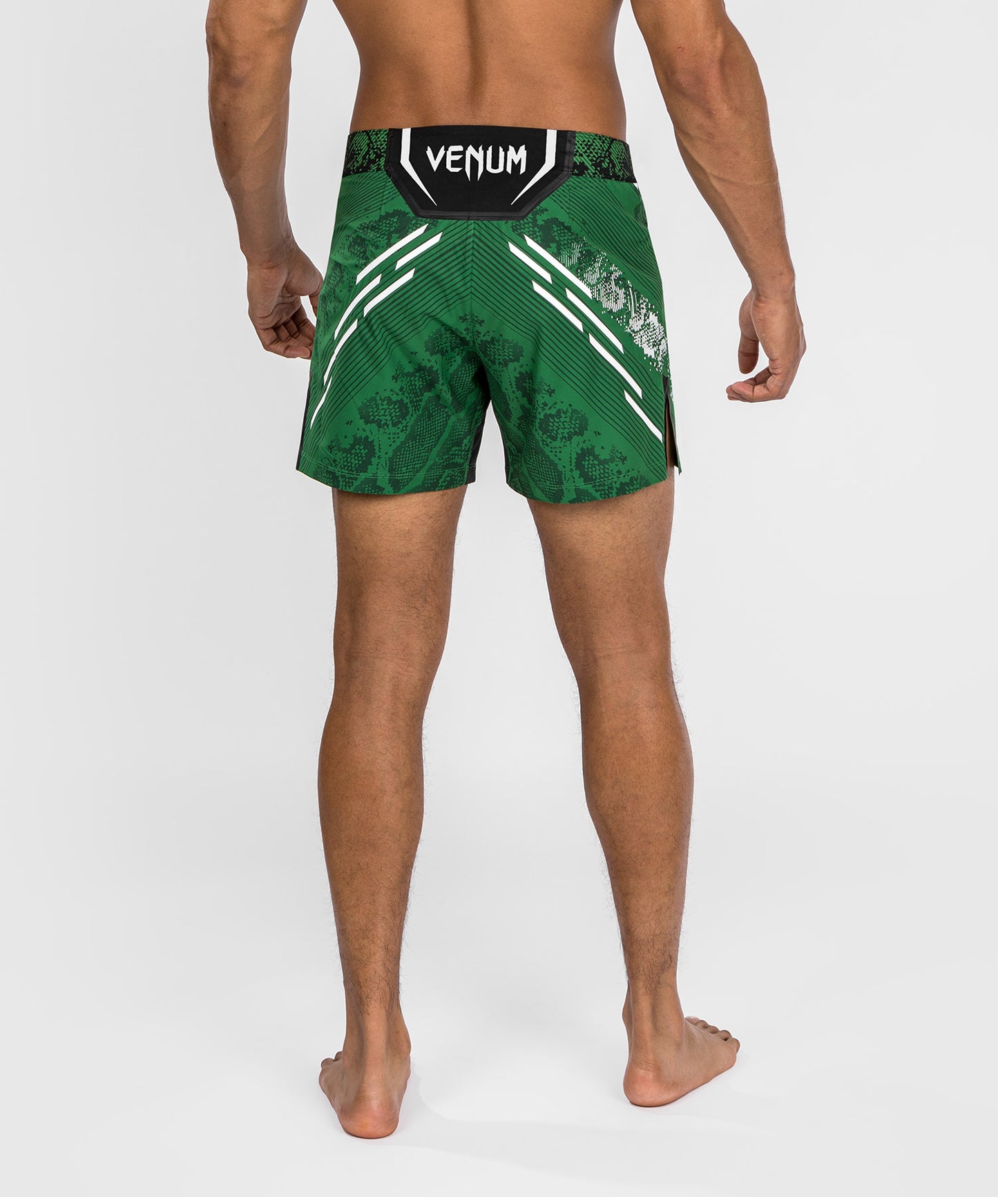 Noche UFC by Venum  Authentic Fight Night Herren Kampfhose - Kurze Passform - Grün