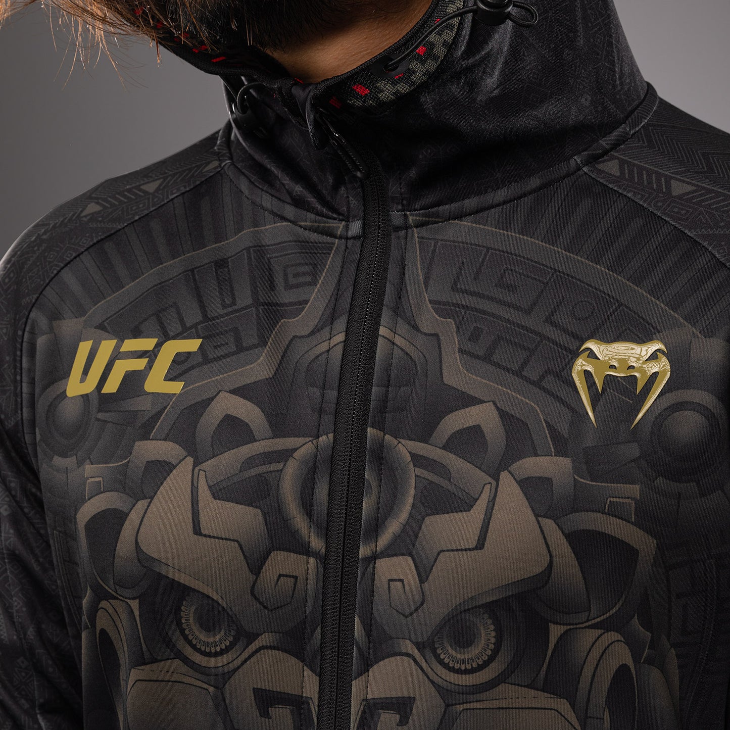 Noche UFC 2.0 By Venum Authentic Fight Night Walkout Hoodie - Schwarz
