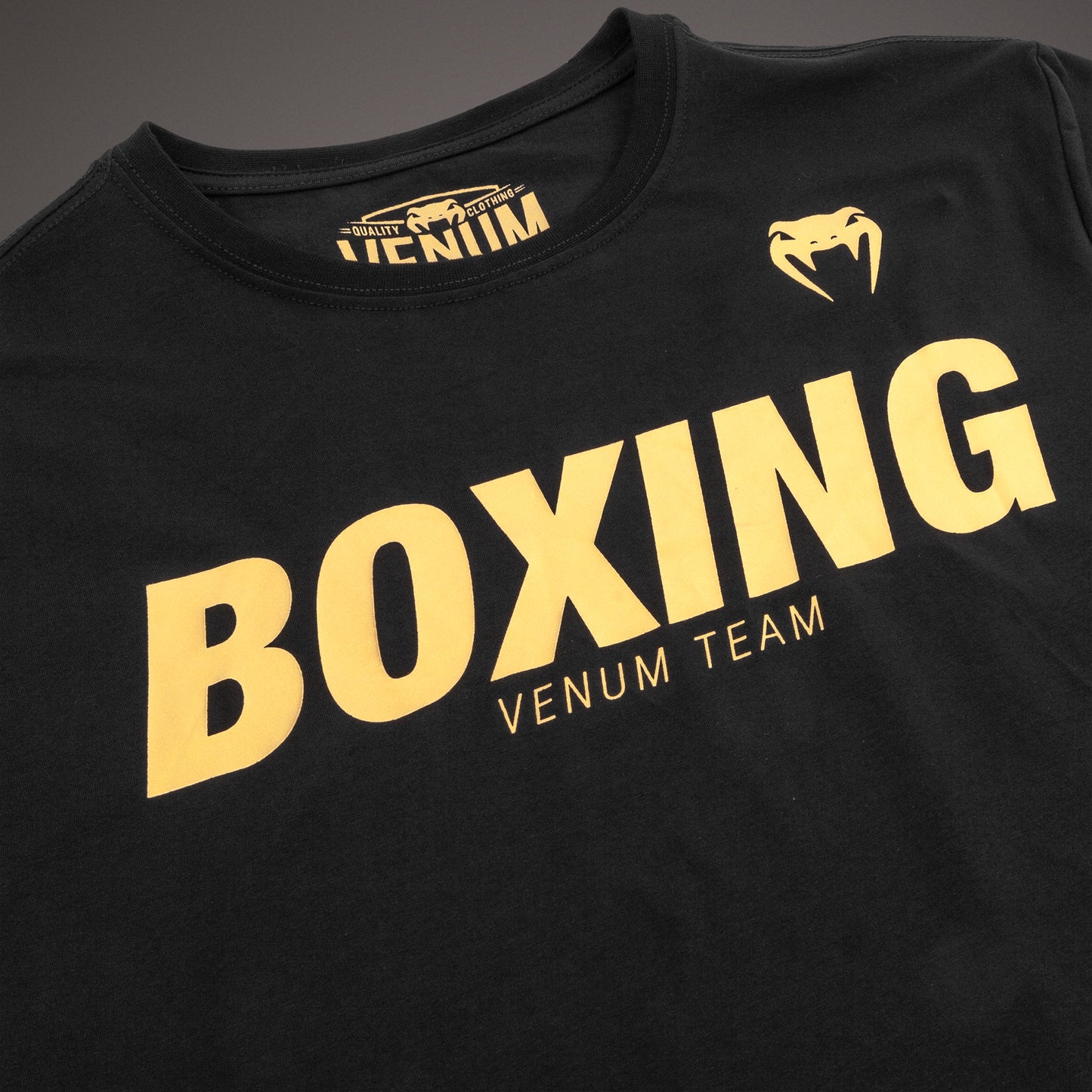 Venum Boxing VT T-Shirt - Schwarz/Gold