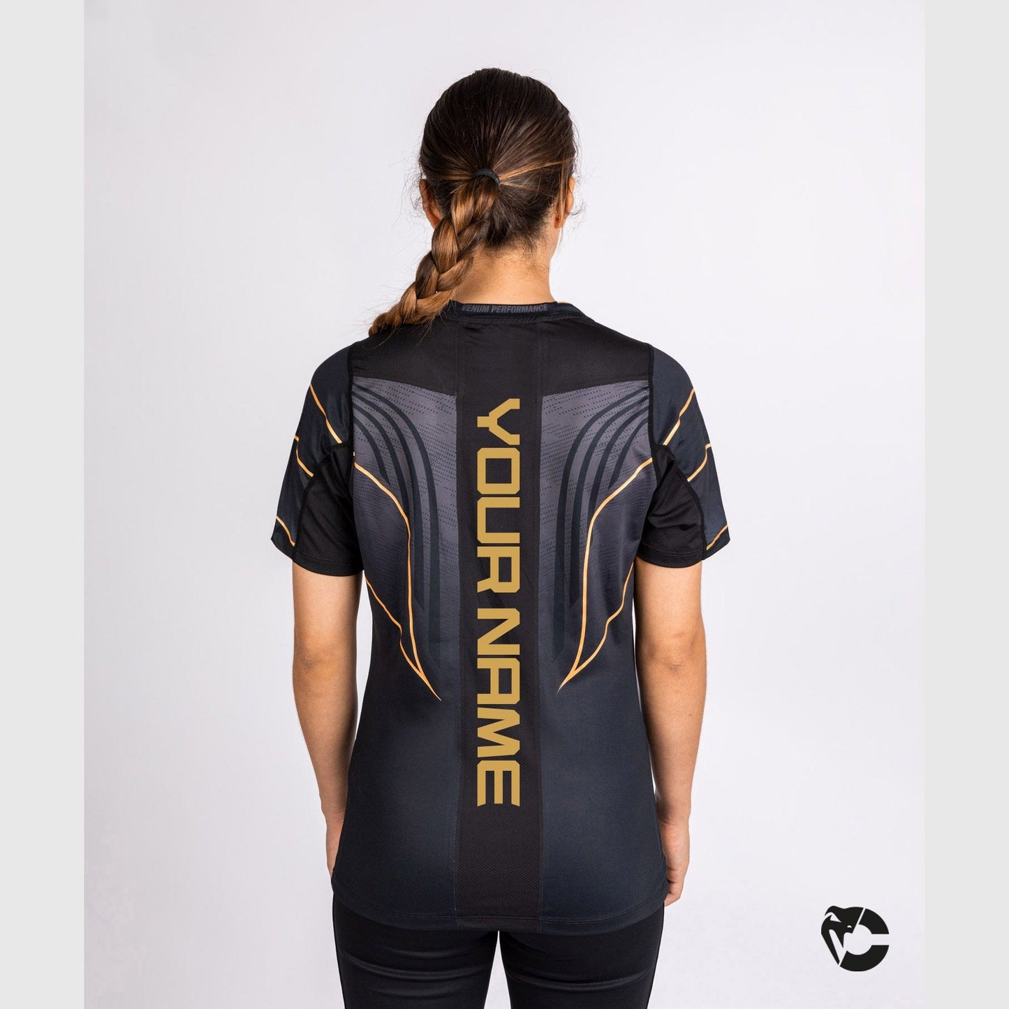 UFC Venum personalisierte authentische Fight Night 2.0 Frauen Walkout Jersey - Champion