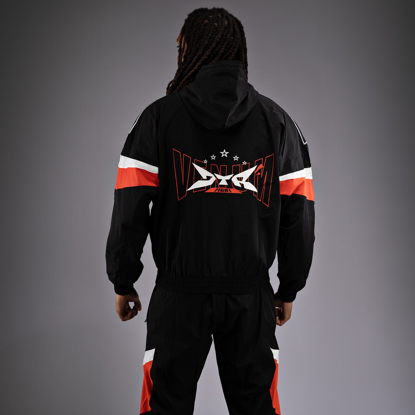 Venum x DTR Fight Attack 90 Trainingsanzugjacke - Schwarz/Orange