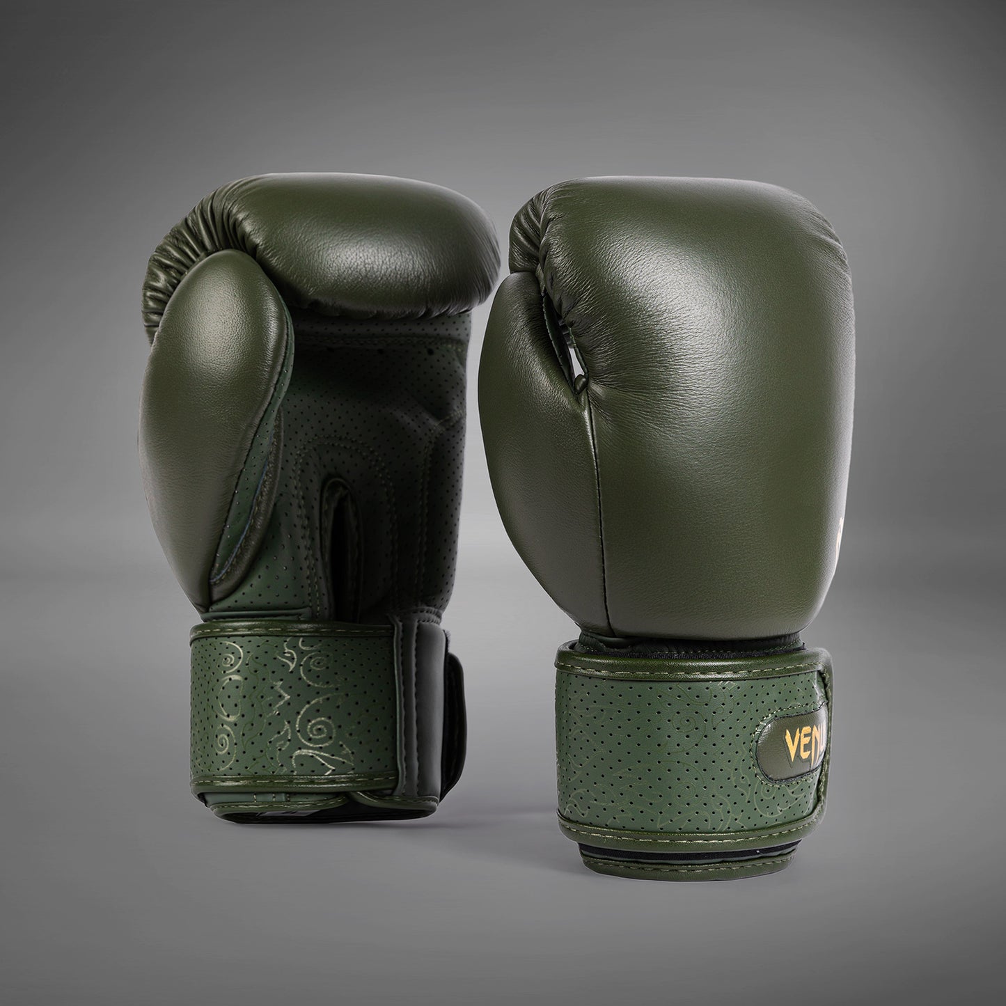 Venum Power 2.0 Boxhandschuhe - Tiefgrün