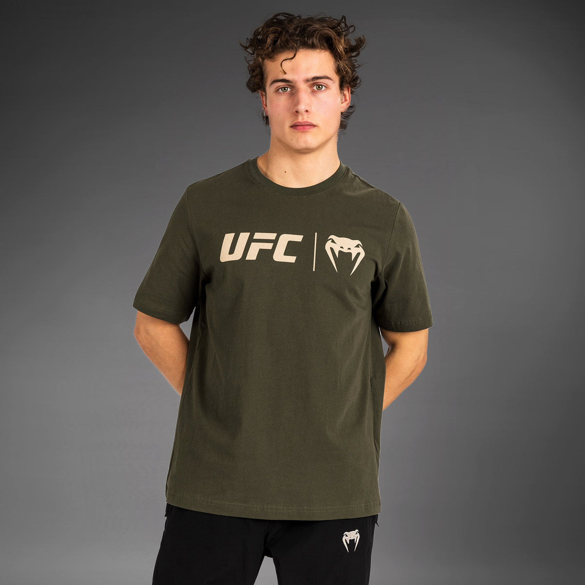 UFC Venum Classic T-Shirt - Khaki/Bronze