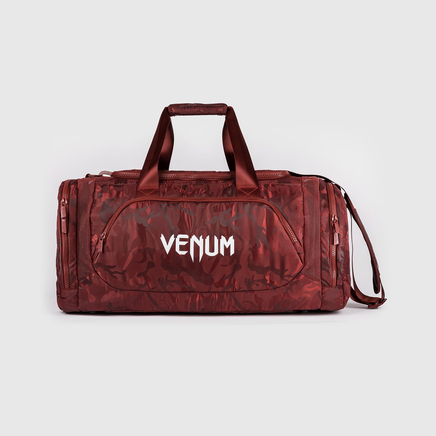 Venum Trainer Lite Sports Bags - Camo/Burgundy