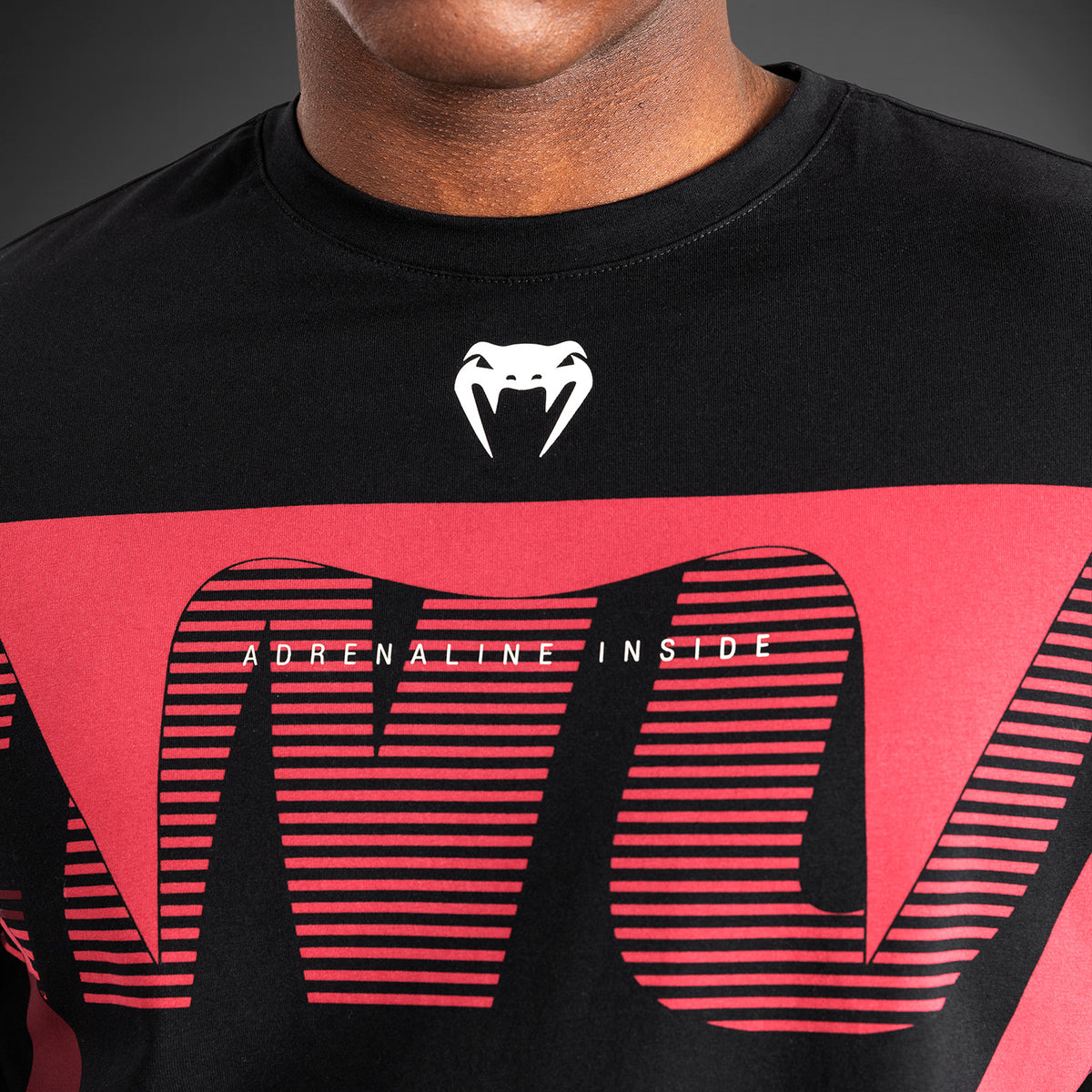 Venum Adrenaline Herren Kurzarm T-Shirt - Rot