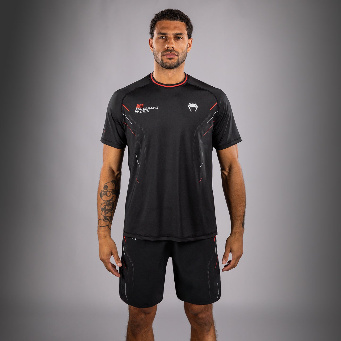 Venum UFC PI 3.0 Dry-Tech-T-Shirt – Schwarz