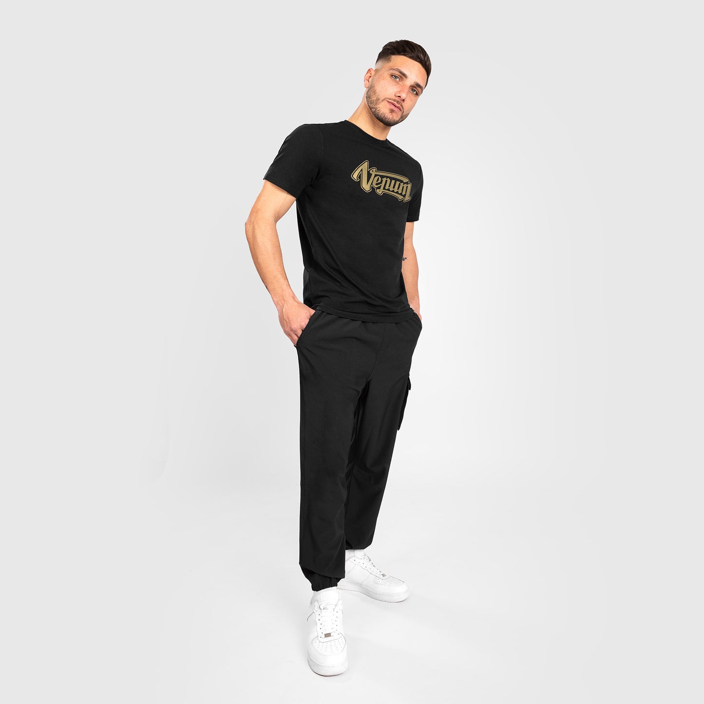 Venum Absolute 2.0 T-Shirt – Angepasste Passform – Schwarz/Gold