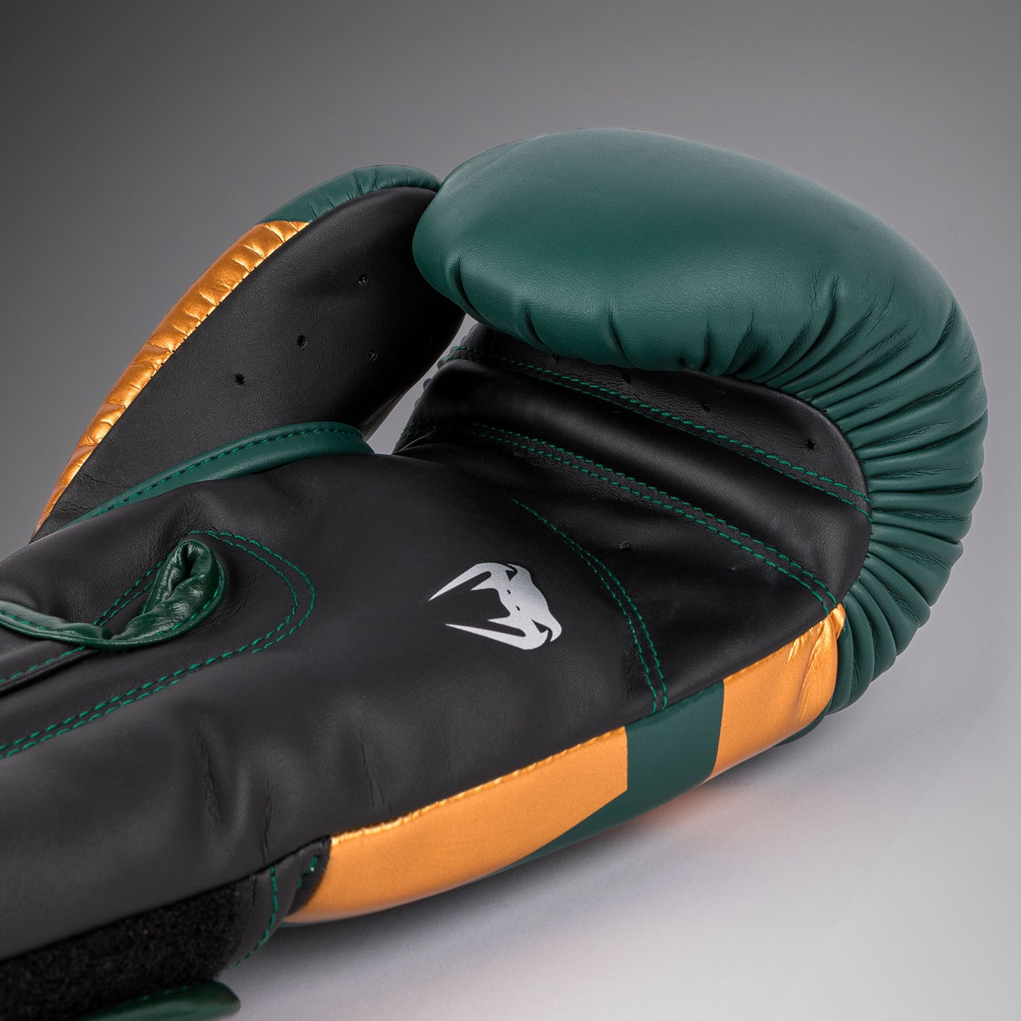 Venum Elite  Boxhandschuhe - Grün/Bronze/Silber