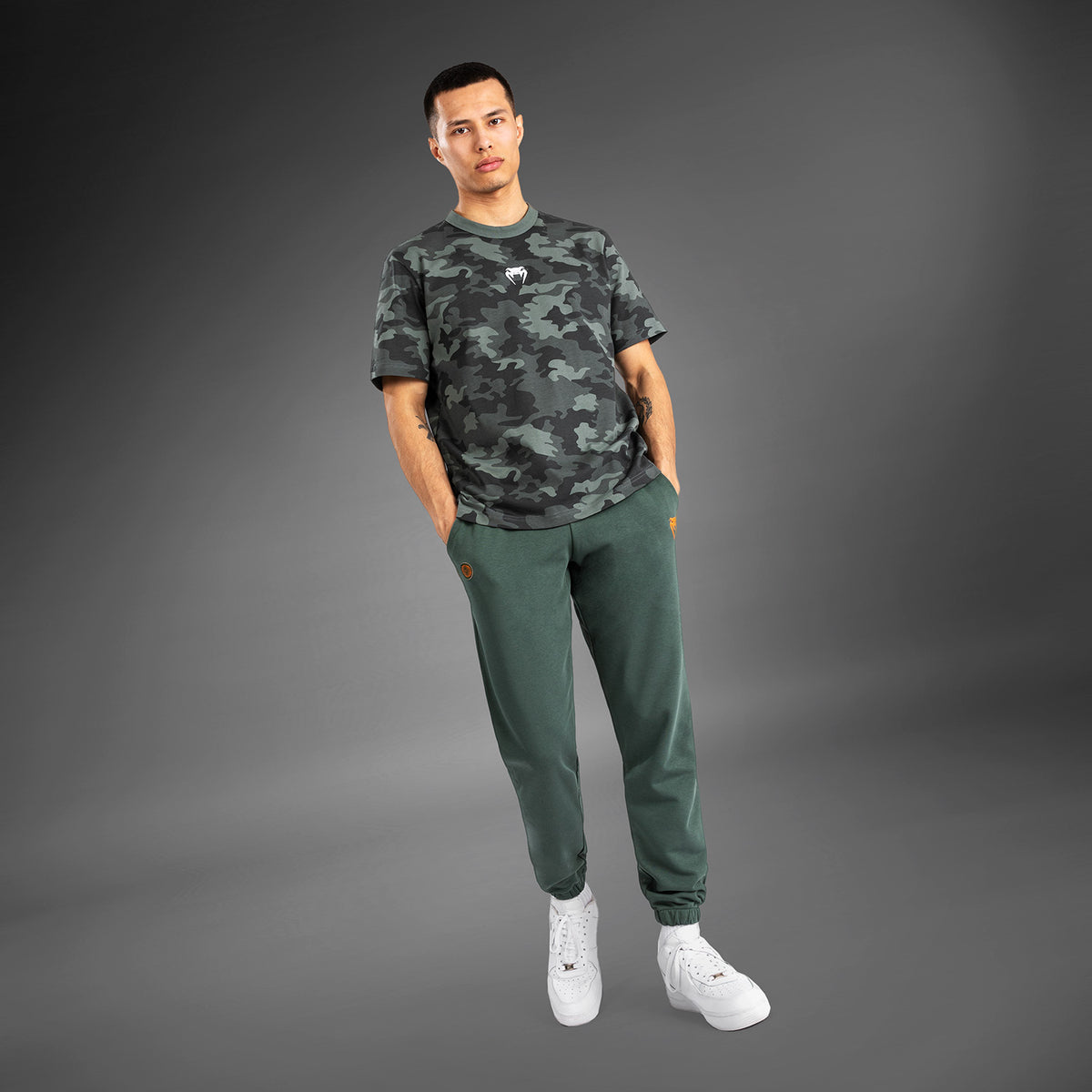 Venum Vortex XL Herren T-Shirt - Khaki Camo