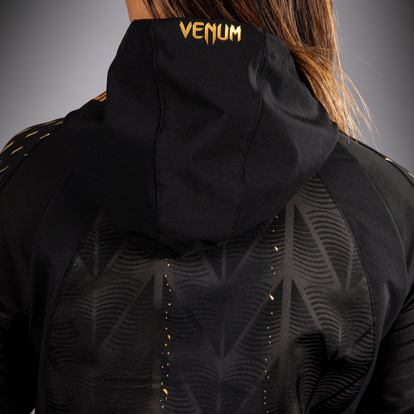 UFC Zenith by Venum Authentic Fight Night Kapuzenjacke Damen Personalisiert - Champion