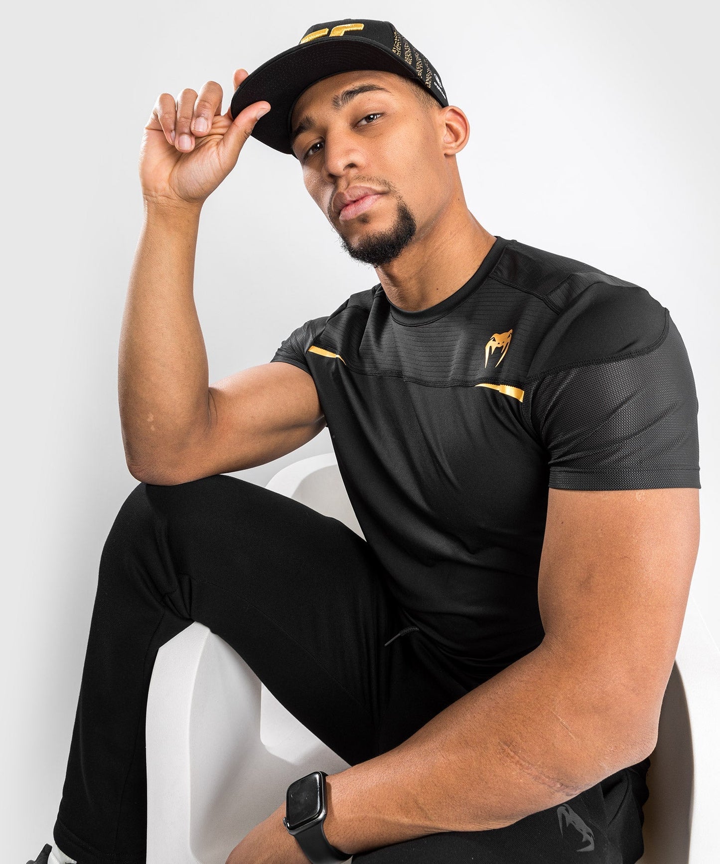 Venum Tempest 2.0 Dry Tech T-shirt : Schwarz / Gold