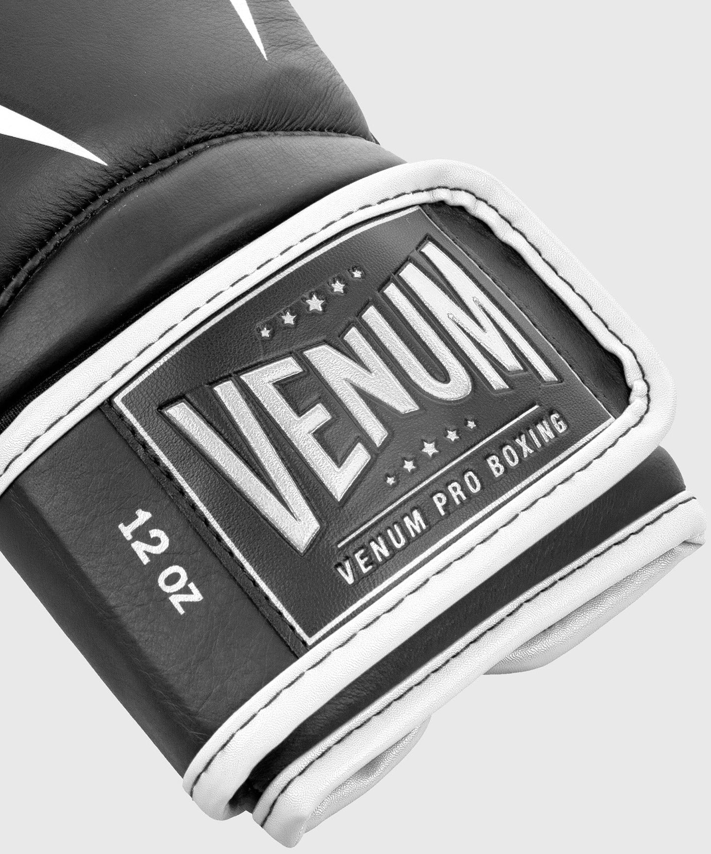 Venum Giant 2.0 professionelle Boxhandschuhe - Klettverschluss - Schwarz/Weiß