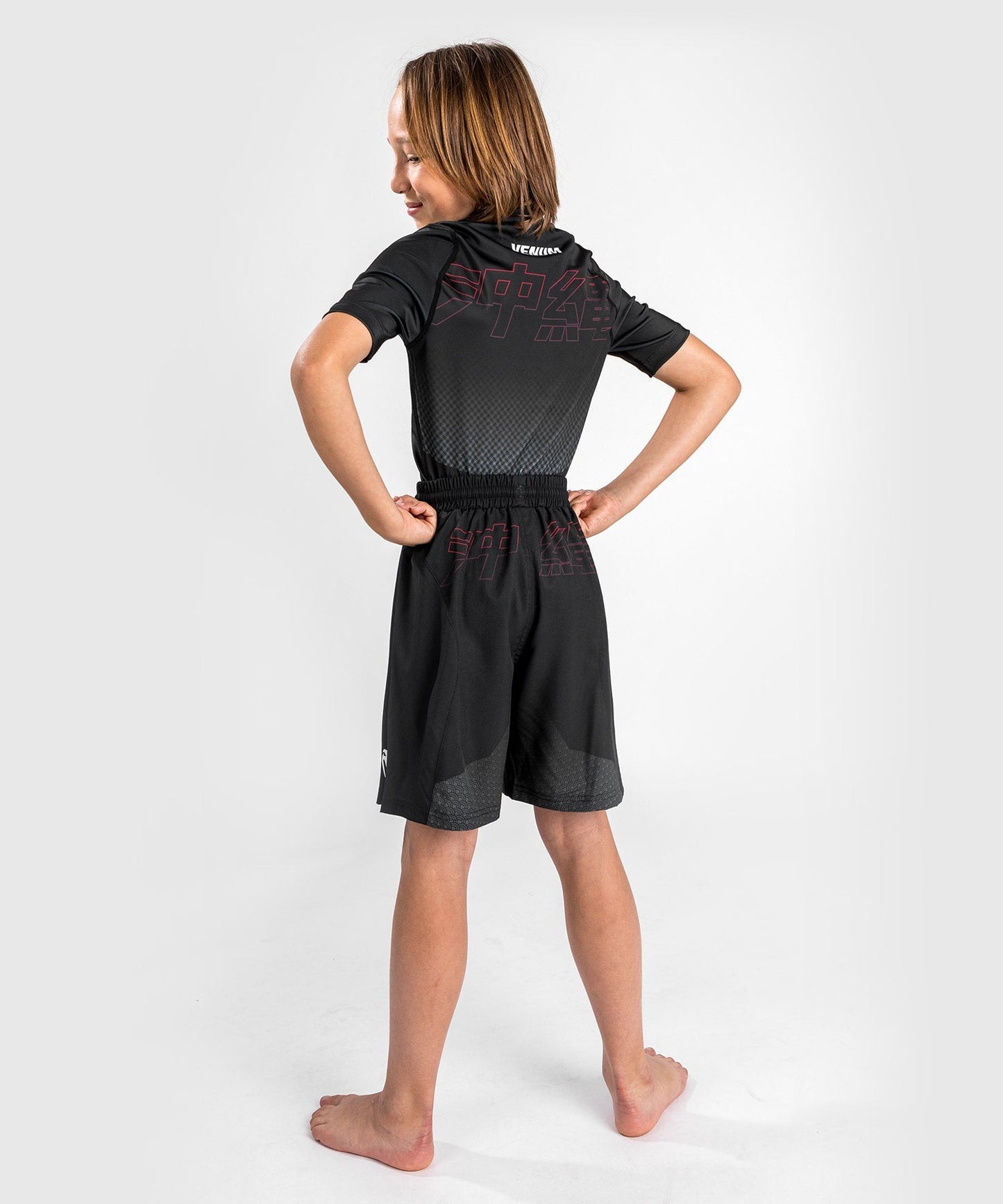 Venum Okinawa 3.0 Training Shorts – Für Kinder – Schwarz/Rot