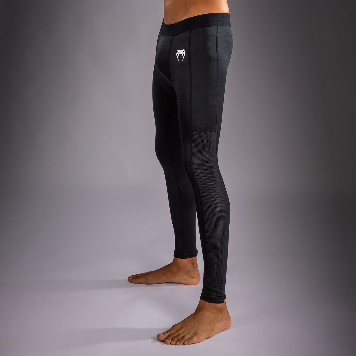 Venum MX Basics Kompressionshose - Schwarz/Weiß