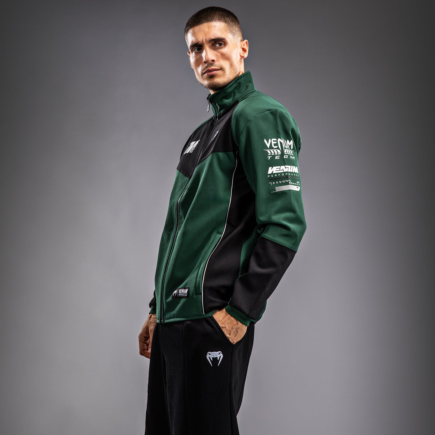 Venum Motorsport Softshell-Jacke - Tiefwald