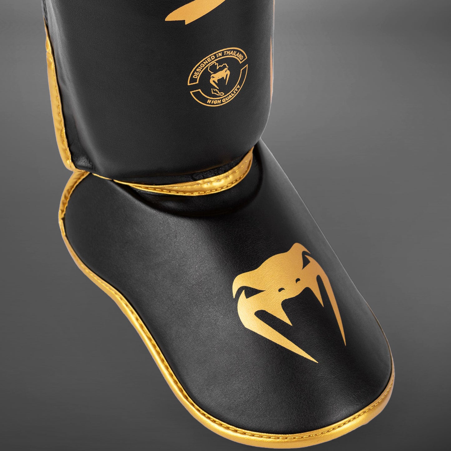 Venum Challenger Standup-Schienbeinschoner – Schwarz/Gold