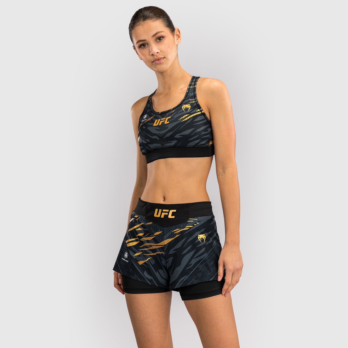 UFC Fusion by Venum Personalized Authentic Fight Night Damen Fight Short - Champion