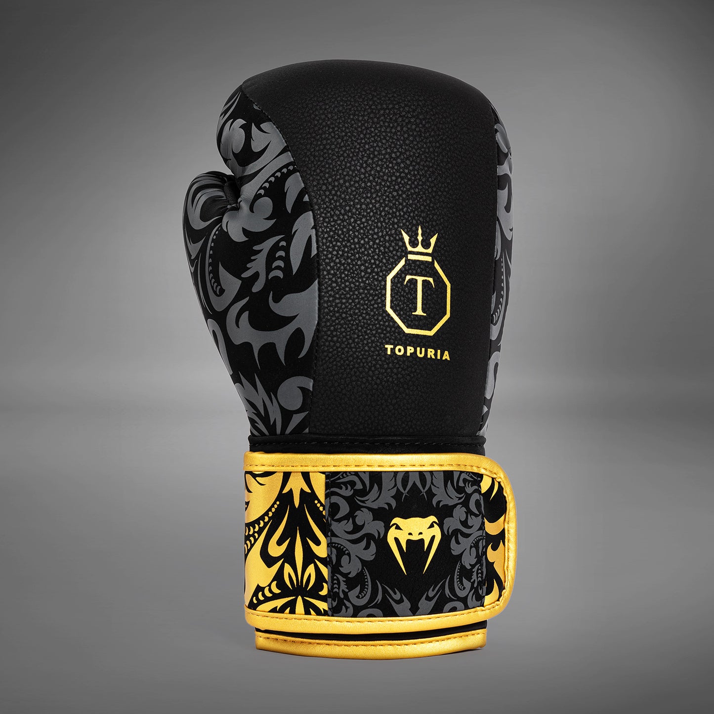 Venum x Topuria Unmatched Edition Boxhandschuhe - Schwarz/Gold