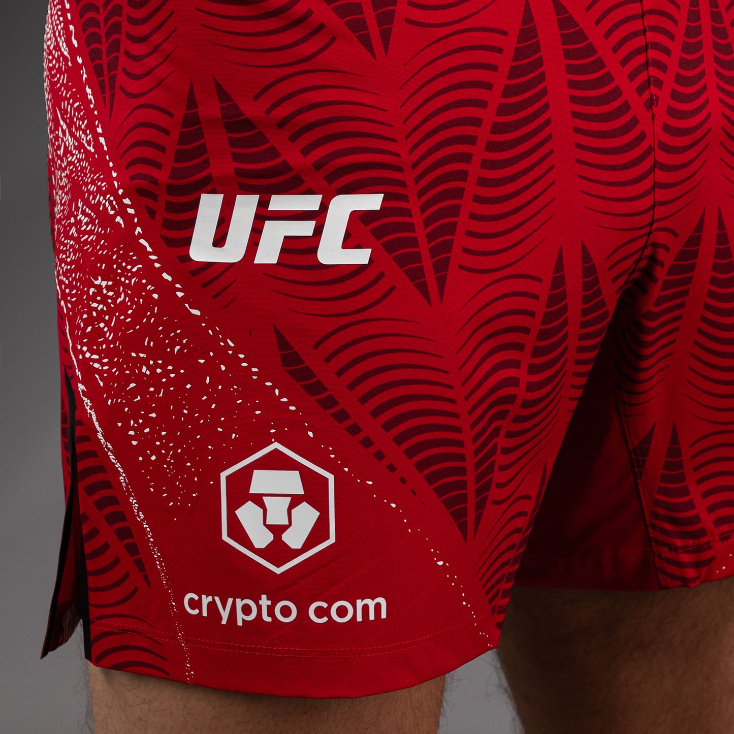 UFC Zenith by Venum Authentic Fight Night Kurze Passform Fight Short Herren Personalisiert - Rot