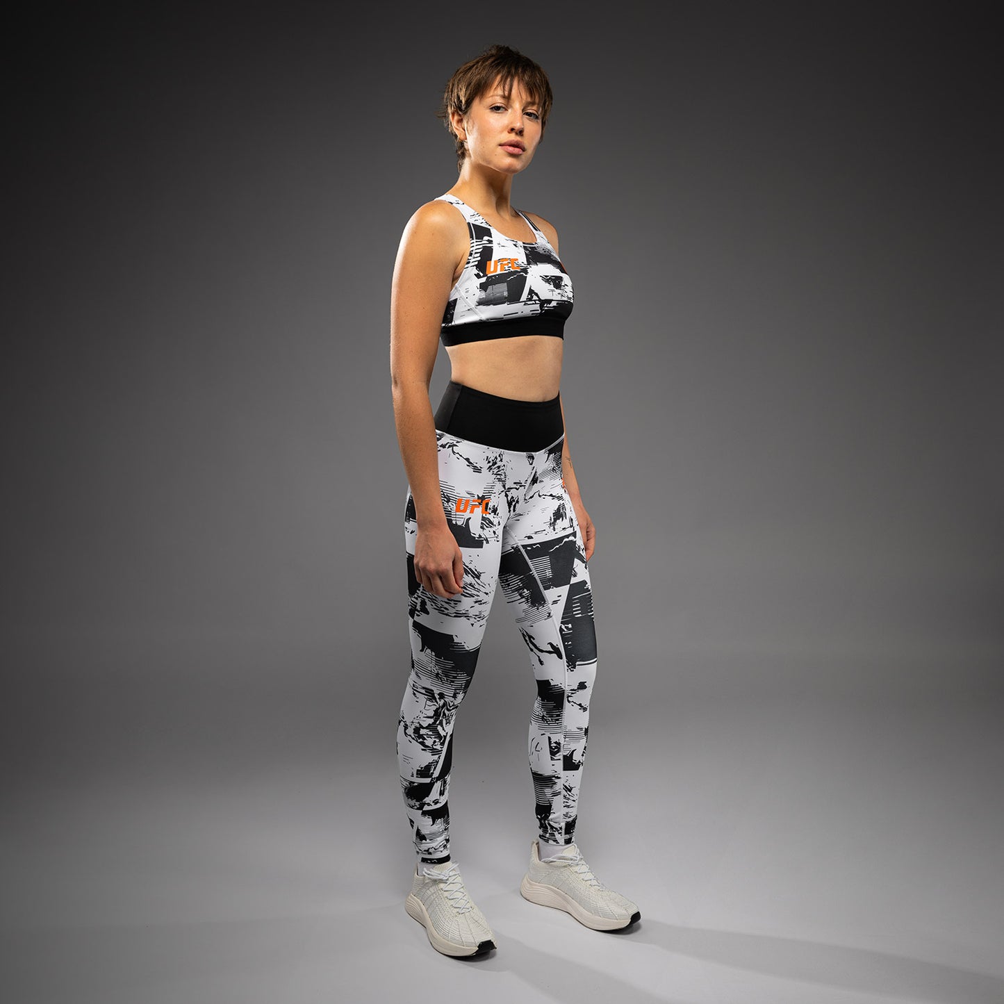UFC Zenith by Venum Authentic Fight Week Damen-Leggings - Weiß