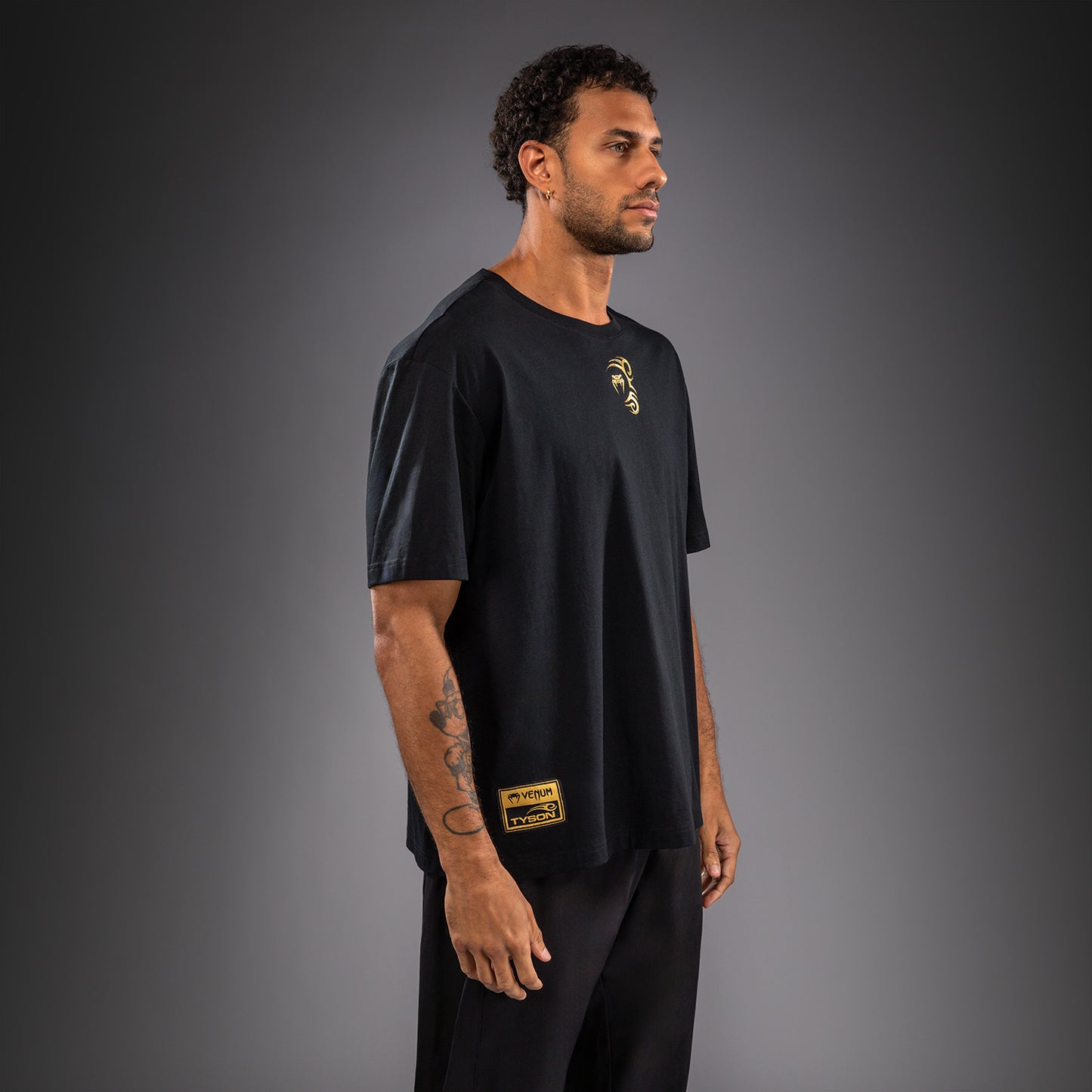 Venum x Mike Tyson Tiger T-Shirt - Schwarz/Gold