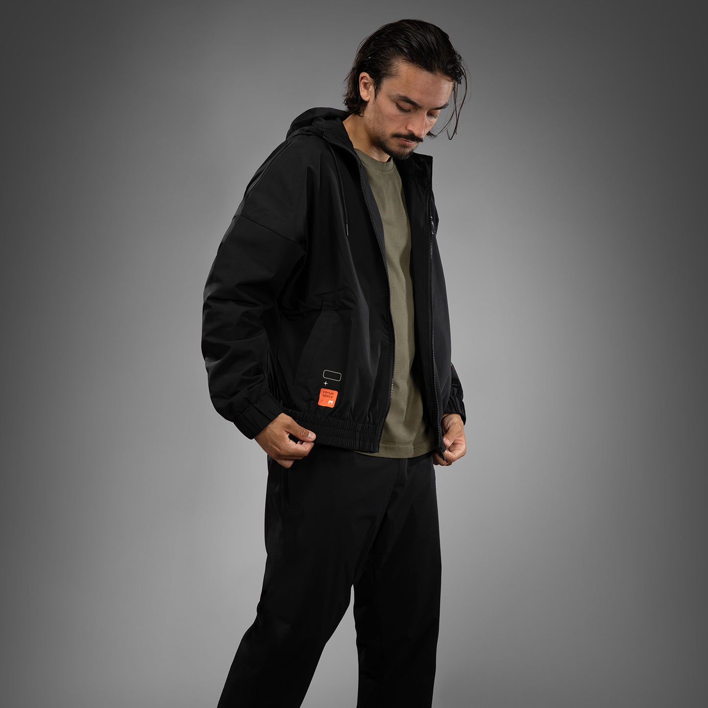 Venum Eclipse Trainingsjacke – Schwarz/Elfenbein